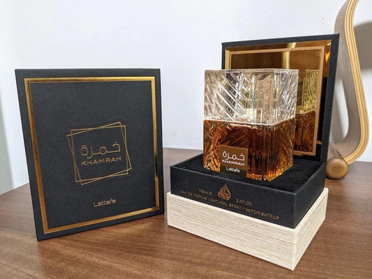 Lattafa Khamrah 100ml (3.4oz) EDP Spray For Unisex